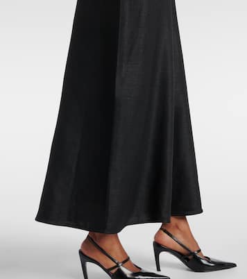 缩褶加长连衣裙 | Toteme