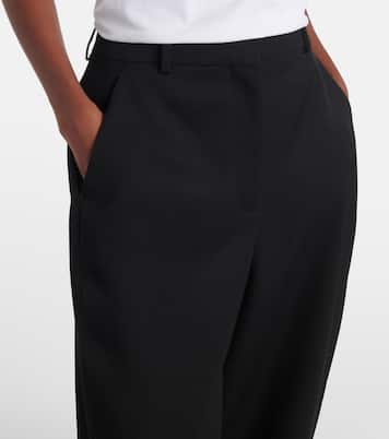 Barrel-Hose Cocoon aus Wolle | Givenchy