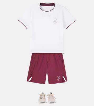 Logo shorts | Brunello Cucinelli Kids