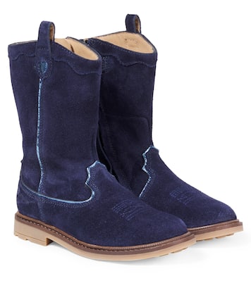 Ankle Boots Sister West aus Veloursleder | Pom d'Api