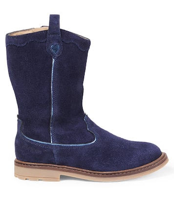 Ankle Boots Sister West aus Veloursleder | Pom d'Api