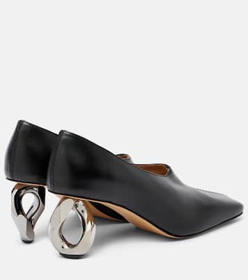 Chain 95 leather pumps | JW Anderson