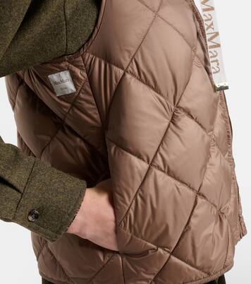 Tregic quilted zip-up vest | Max Mara
