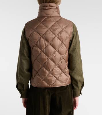 Tregic quilted zip-up vest | Max Mara