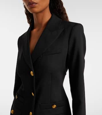 Wool blazer dress | Veronica Beard