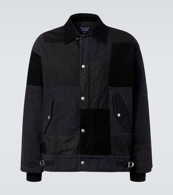 Chaqueta Oxford de algodón con paneles | Comme des Garçons Homme