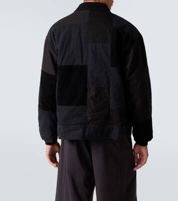 Chaqueta Oxford de algodón con paneles | Comme des Garçons Homme