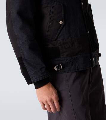 Chaqueta Oxford de algodón con paneles | Comme des Garçons Homme