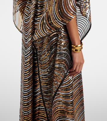 Kaftan Erte aus Tüll mit Pailletten | Taller Marmo