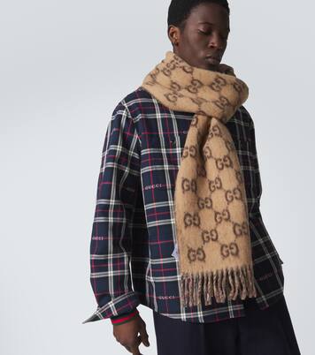 GG fringed scarf | Gucci