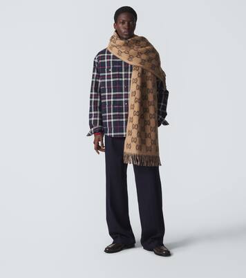 GG fringed scarf | Gucci