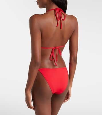 Miami ring-detail bikini top | Melissa Odabash