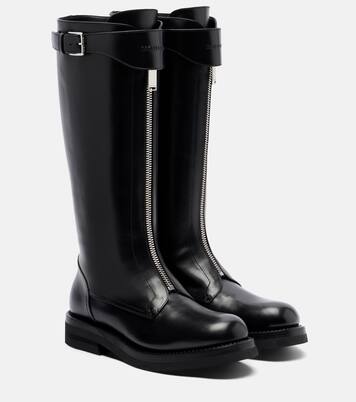 Countryside leather knee-high boots | McQueen