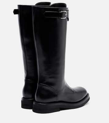 Countryside leather knee-high boots | McQueen