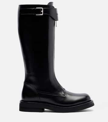 Countryside leather knee-high boots | McQueen
