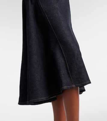 Midirock Lavoir de-Nîmes aus Denim | Jacquemus