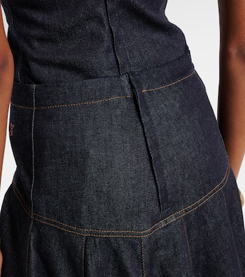 Midirock Lavoir de-Nîmes aus Denim | Jacquemus