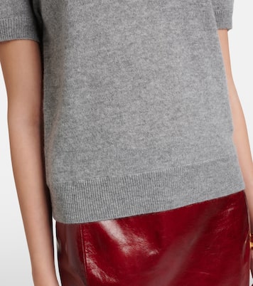 Cashmere polo sweater | Jardin des Orangers