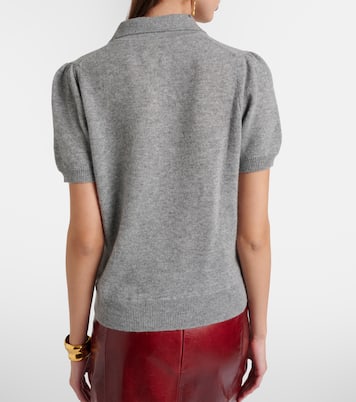 Cashmere polo sweater | Jardin des Orangers