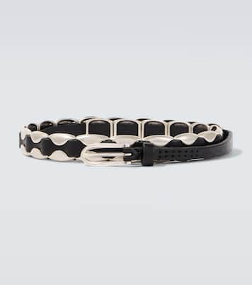 Ceinture Billow en cuir à ornements | Our Legacy