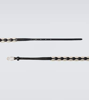 Ceinture Billow en cuir à ornements | Our Legacy