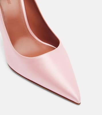 Pumps Ami aus Satin | Amina Muaddi