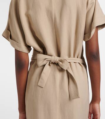 드레이프 랩 드레스 | Brunello Cucinelli