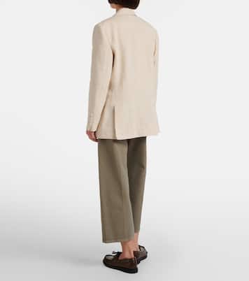 High-Rise Cropped Jeans | Brunello Cucinelli