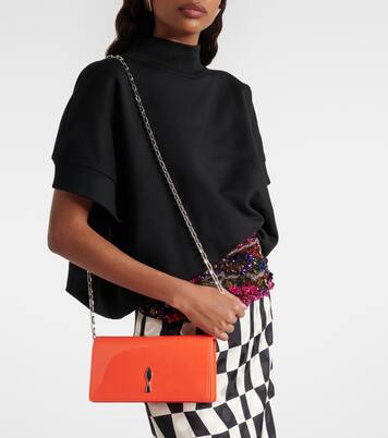 Bettina patent leather clutch | Christian Louboutin