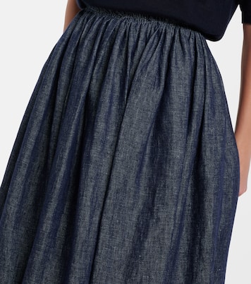 Midirock Eloran aus Leinen | Gabriela Hearst