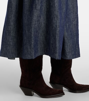 Midirock Eloran aus Leinen | Gabriela Hearst