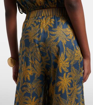 Itinérant cotton voile wide-leg pants | Eres