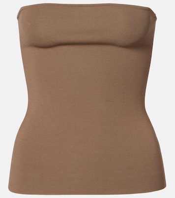 Jersey bandeau top | Entire Studios