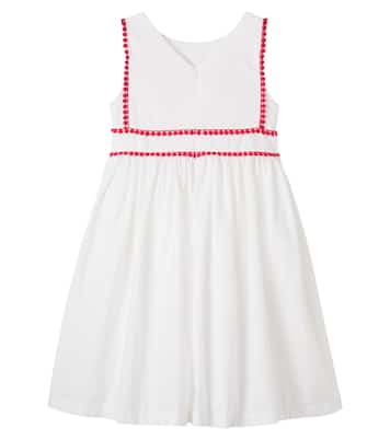 Floral embroidered cotton dress | Patachou