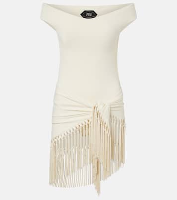 Romy fringed swimsuit and beach cover-up set | Taller Marmo