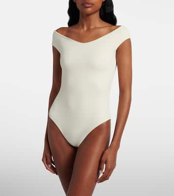 Romy fringed swimsuit and beach cover-up set | Taller Marmo