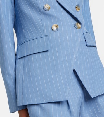 Miller pinstripe blazer | Veronica Beard