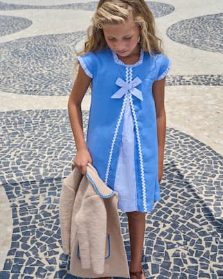 Robe Beatriz en lin | La Coqueta