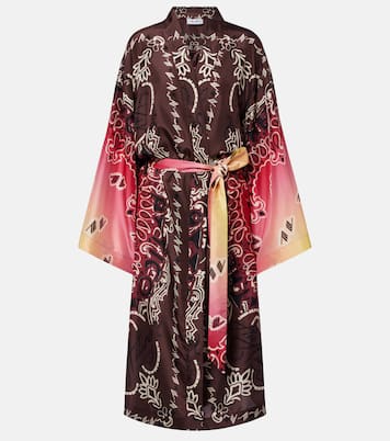 Bedrucktes Cover-up aus Seide | The Attico