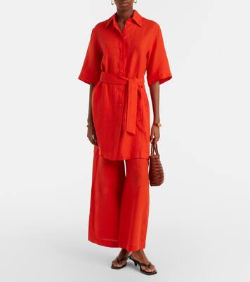 Séducteur linen shirt dress | Eres