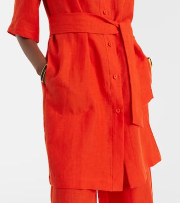 Séducteur linen shirt dress | Eres