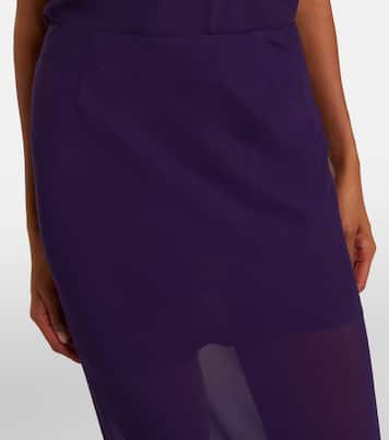 Diosa georgette maxi skirt | De La Vali