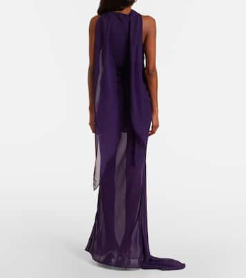 Diosa georgette maxi skirt | De La Vali