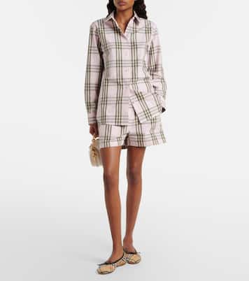 Burberry Check cotton shorts | Burberry