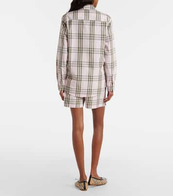 Burberry Check cotton shorts | Burberry