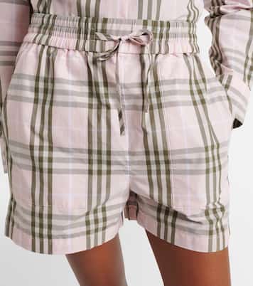 Burberry Check cotton shorts | Burberry