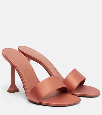 Andreea satin sandals | Amina Muaddi