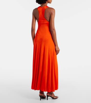 Vestido largo Naia de jersey | Proenza Schouler
