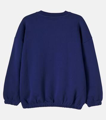 Printed cotton sweatshirt | Mini Rodini