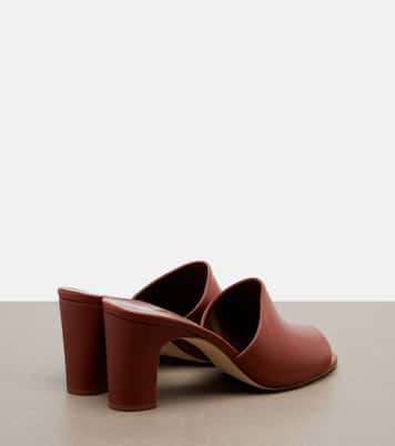 Rapalla leather mules | Manolo Blahnik